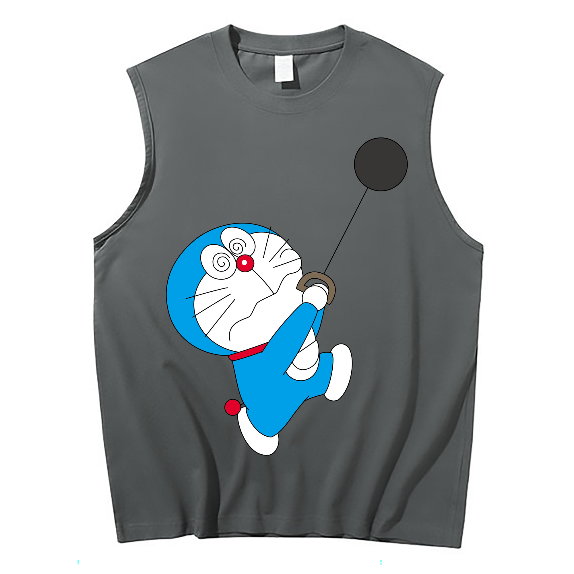 （画像用） ドラえもん Doraemon コットン100％タンクトップ（フロントプリント）